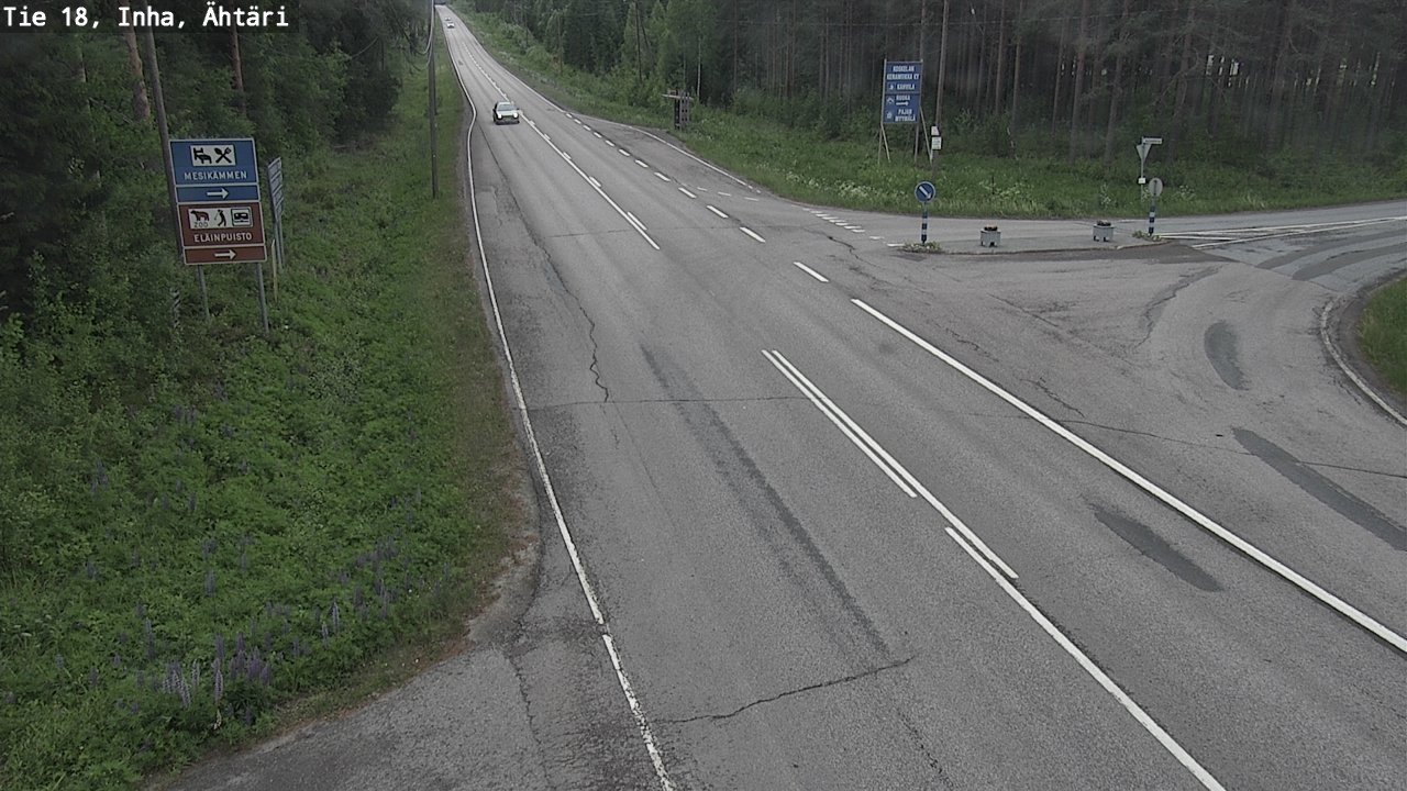 Weather Camera Image Road 18 ÄhtäriInha, Ähtäri, Etelä-Pohjanmaa