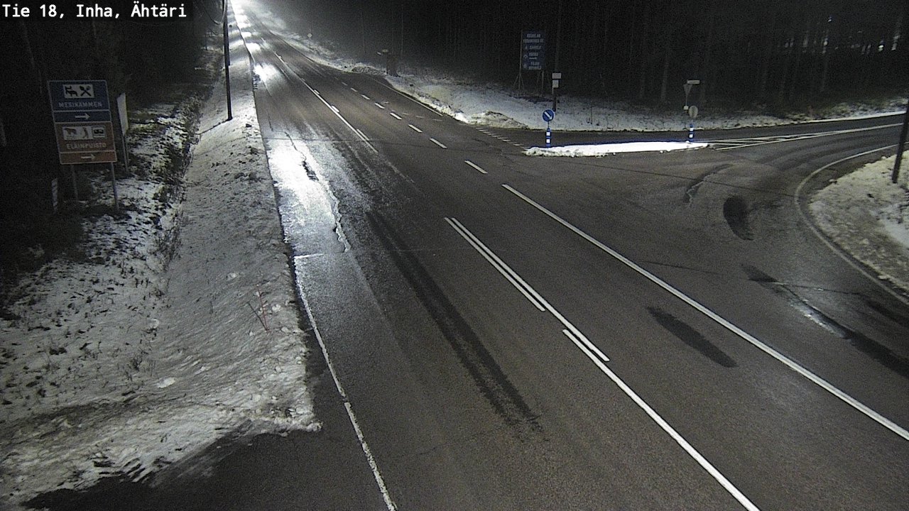 Weather Camera Image Road 18 ÄhtäriInha, Ähtäri, Etelä-Pohjanmaa