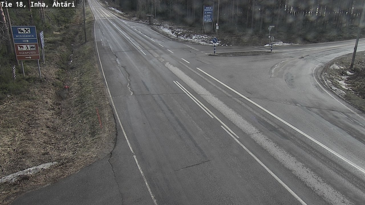 Weather Camera Image Road 18 ÄhtäriInha, Ähtäri, Etelä-Pohjanmaa