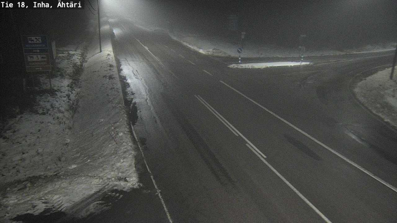 Weather Camera Image Road 18 ÄhtäriInha, Ähtäri, Etelä-Pohjanmaa