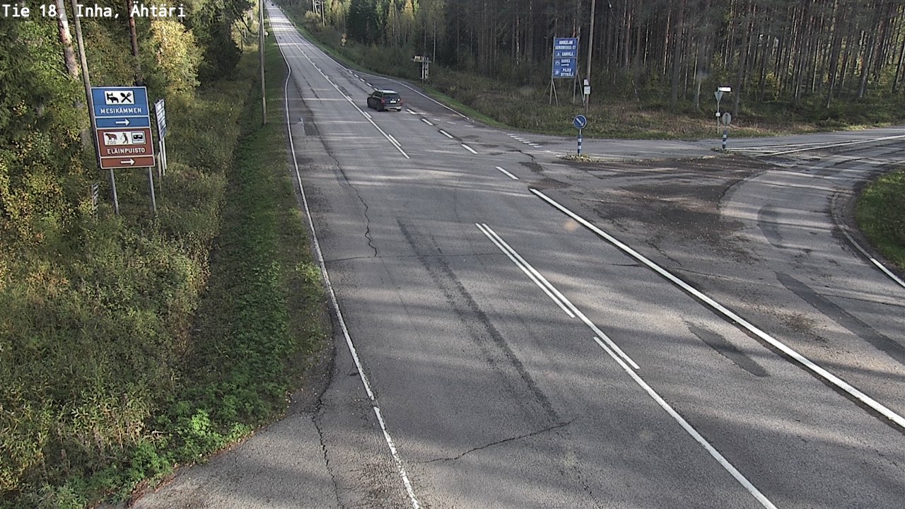 Weather Camera Image Väg 18 Etseri, Inha, Ähtäri, Etelä-Pohjanmaa
