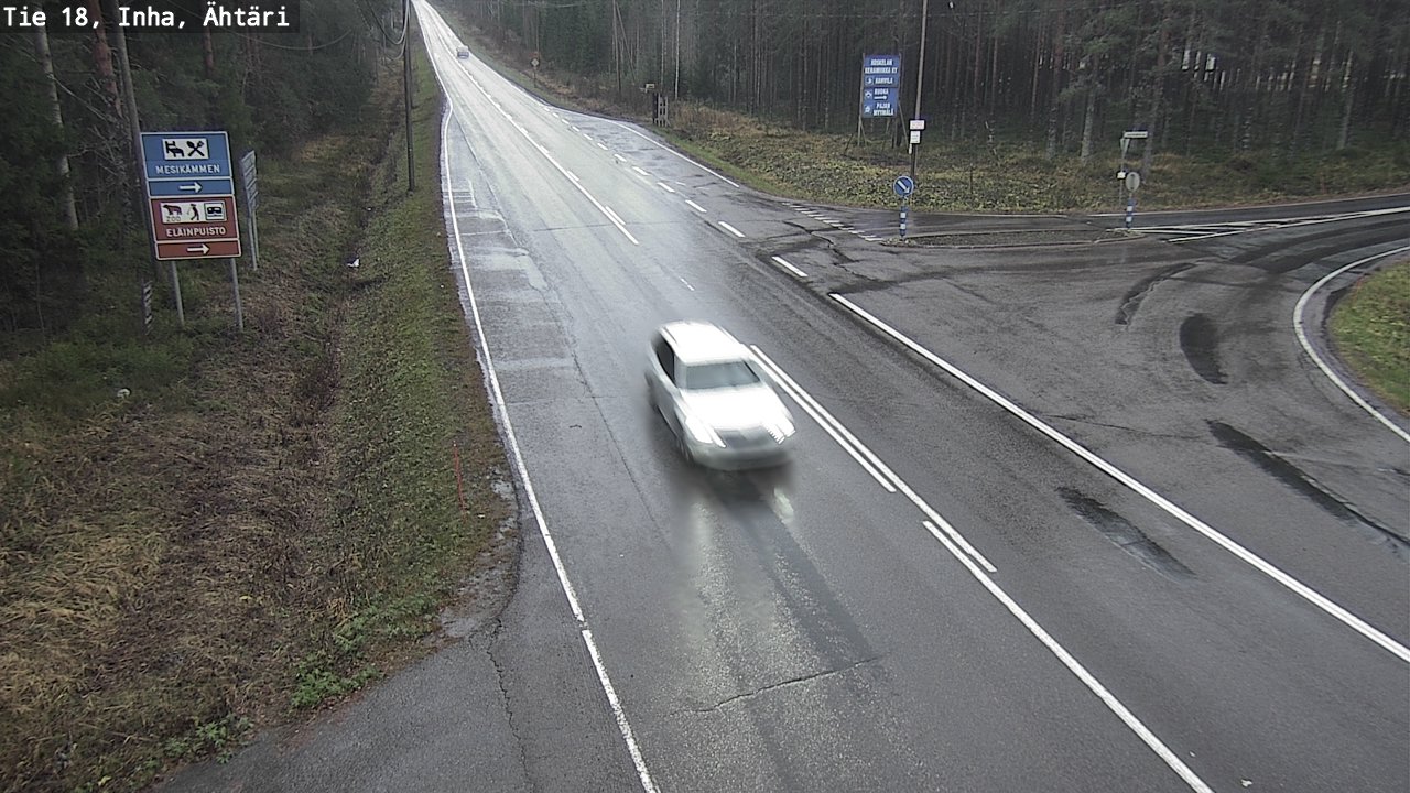 Weather Camera Image Road 18 ÄhtäriInha, Ähtäri, Etelä-Pohjanmaa