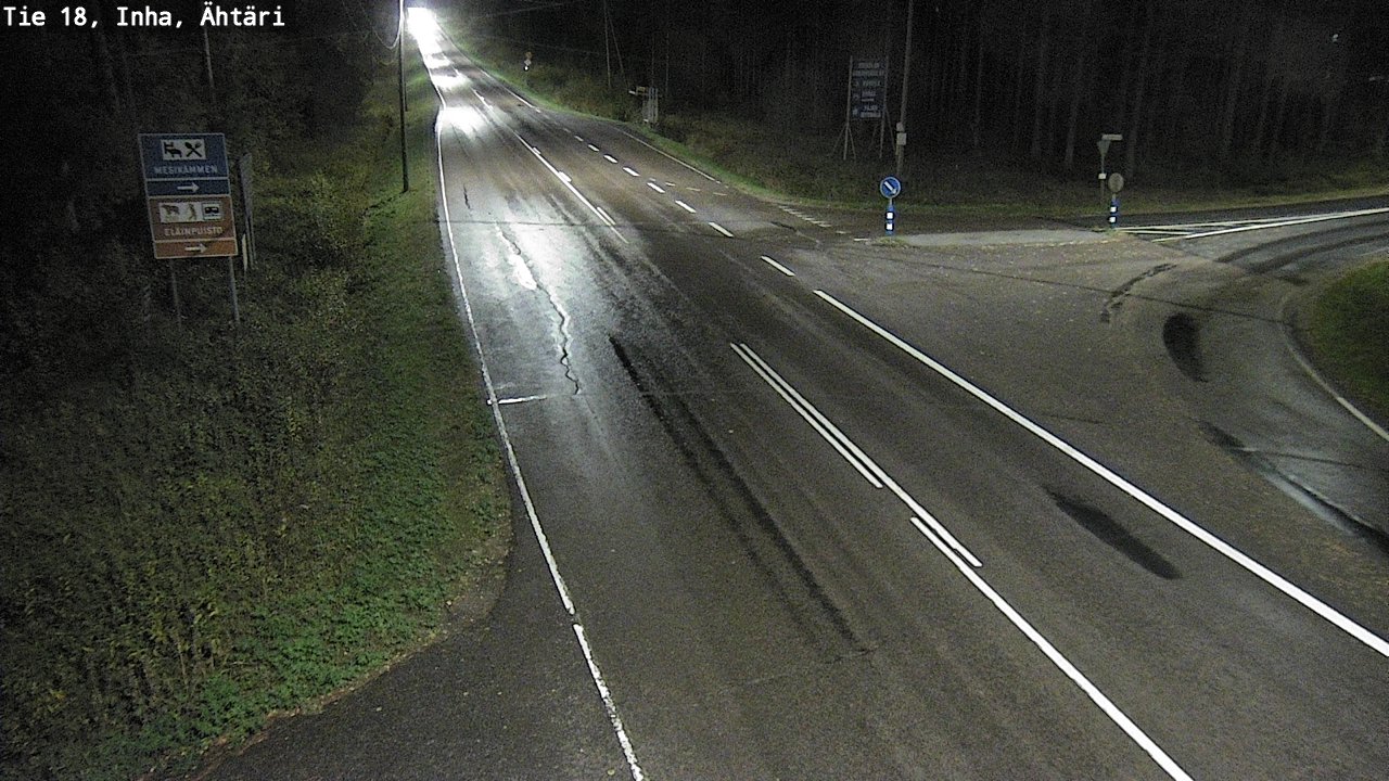 Weather Camera Image Väg 18 Etseri, Inha, Ähtäri, Etelä-Pohjanmaa