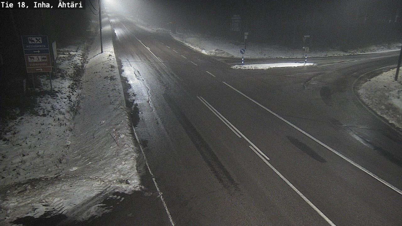 Weather Camera Image Road 18 ÄhtäriInha, Ähtäri, Etelä-Pohjanmaa