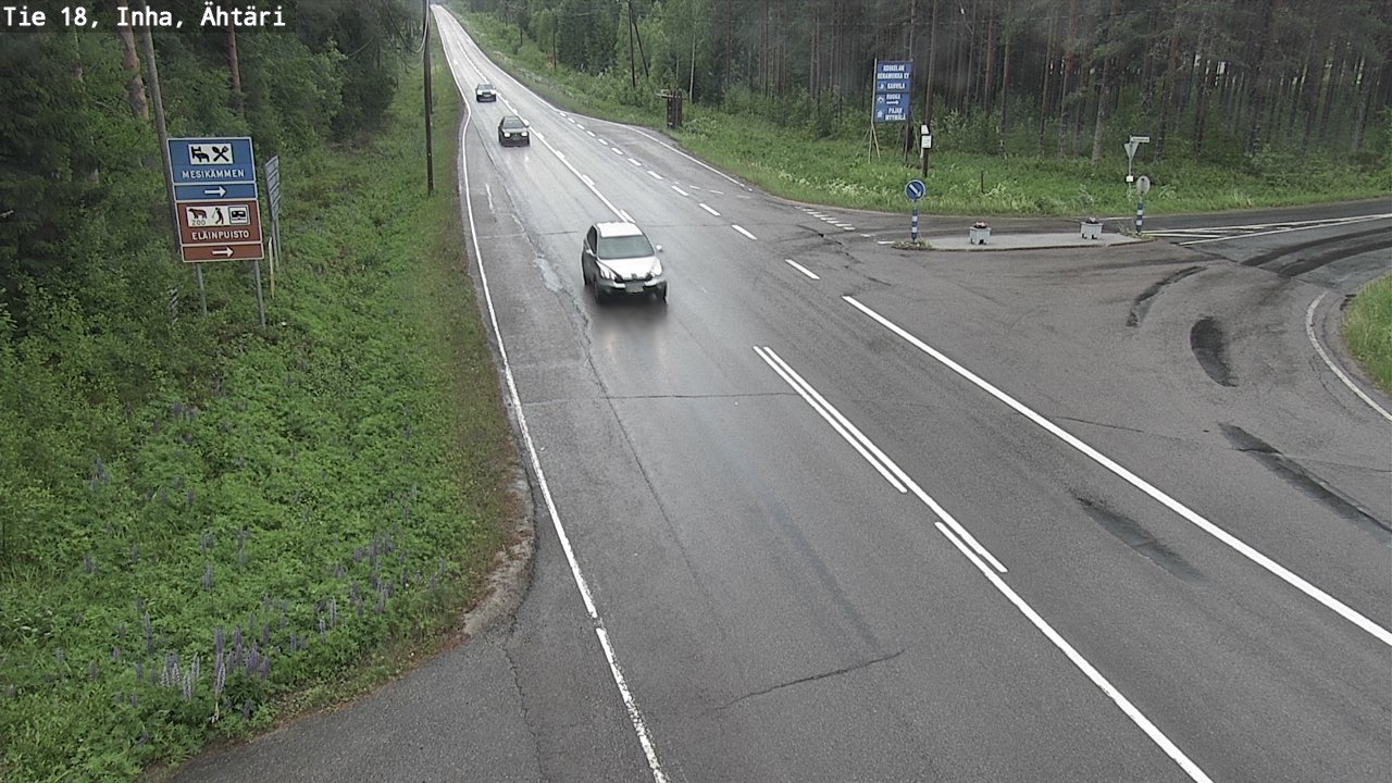 Weather Camera Image Road 18 ÄhtäriInha, Ähtäri, Etelä-Pohjanmaa