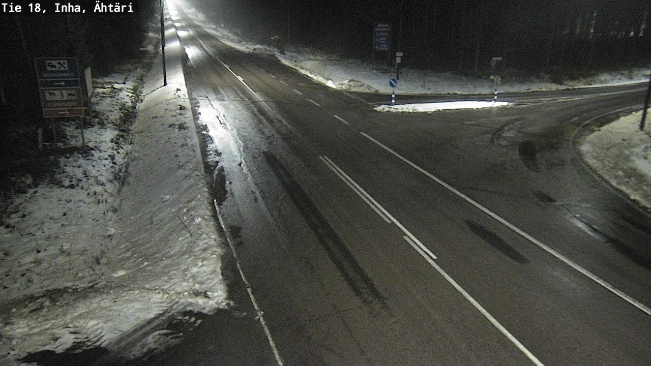 Weather Camera Image Road 18 ÄhtäriInha, Ähtäri, Etelä-Pohjanmaa