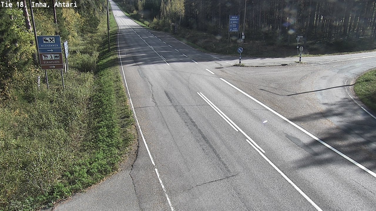Weather Camera Image Road 18 ÄhtäriInha, Ähtäri, Etelä-Pohjanmaa