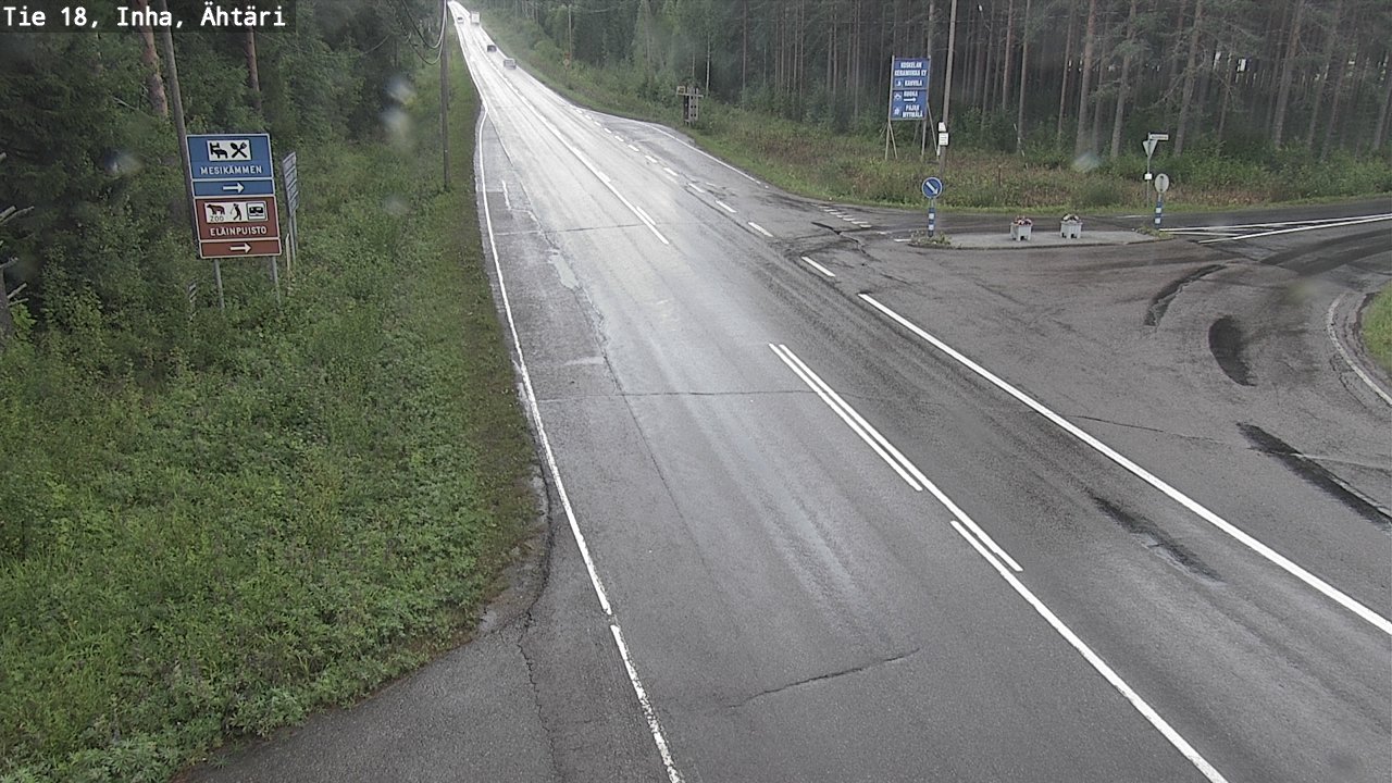 Weather Camera Image Väg 18 Etseri, Inha, Ähtäri, Etelä-Pohjanmaa
