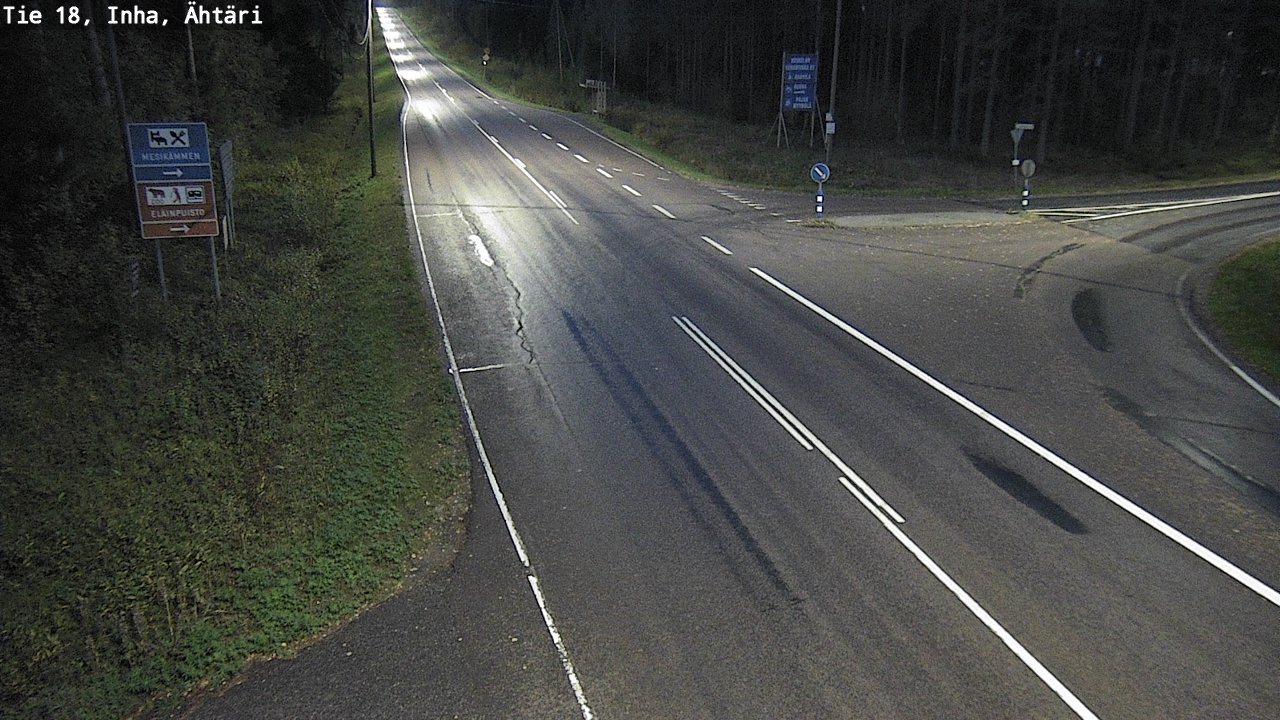 Weather Camera Image Väg 18 Etseri, Inha, Ähtäri, Etelä-Pohjanmaa