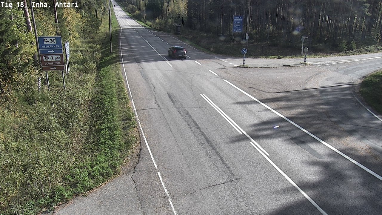 Weather Camera Image Road 18 ÄhtäriInha, Ähtäri, Etelä-Pohjanmaa
