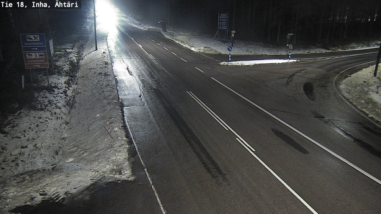 Weather Camera Image Road 18 ÄhtäriInha, Ähtäri, Etelä-Pohjanmaa