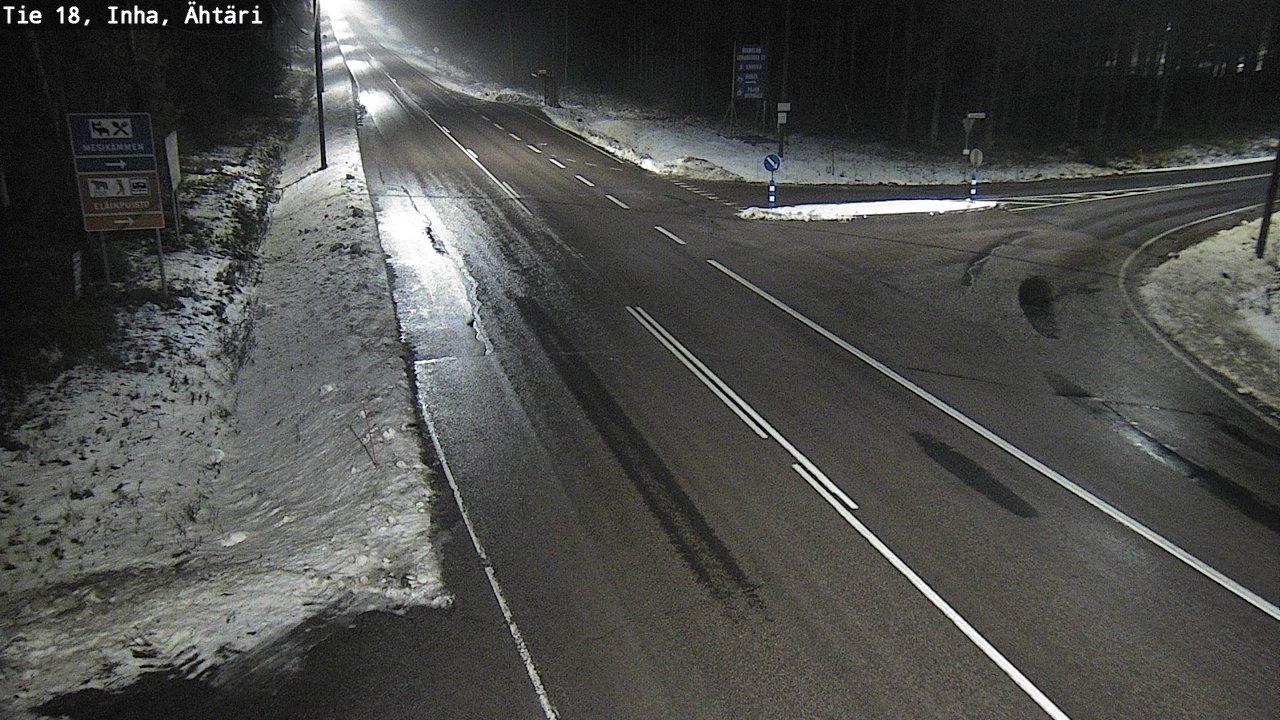 Weather Camera Image Road 18 ÄhtäriInha, Ähtäri, Etelä-Pohjanmaa