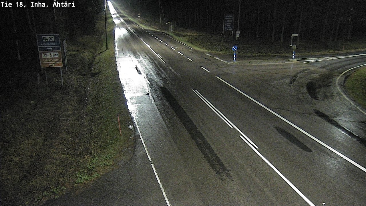 Weather Camera Image Road 18 ÄhtäriInha, Ähtäri, Etelä-Pohjanmaa