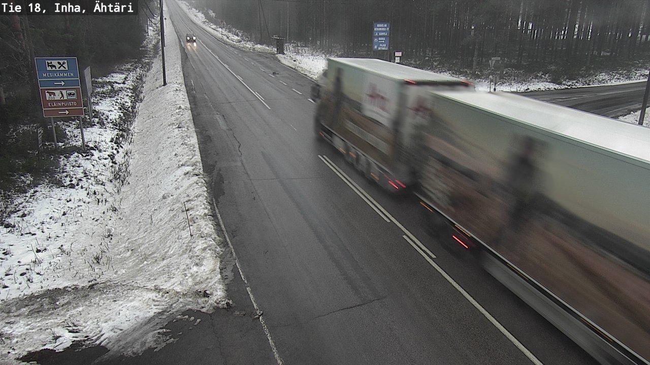 Weather Camera Image Road 18 ÄhtäriInha, Ähtäri, Etelä-Pohjanmaa