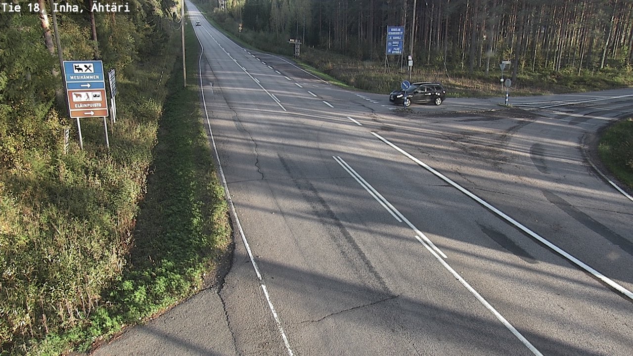 Weather Camera Image Väg 18 Etseri, Inha, Ähtäri, Etelä-Pohjanmaa