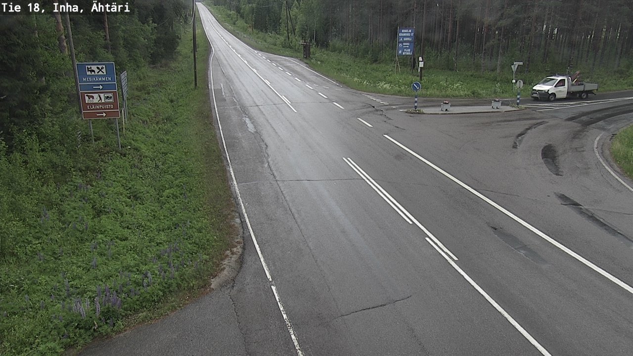 Weather Camera Image Road 18 ÄhtäriInha, Ähtäri, Etelä-Pohjanmaa