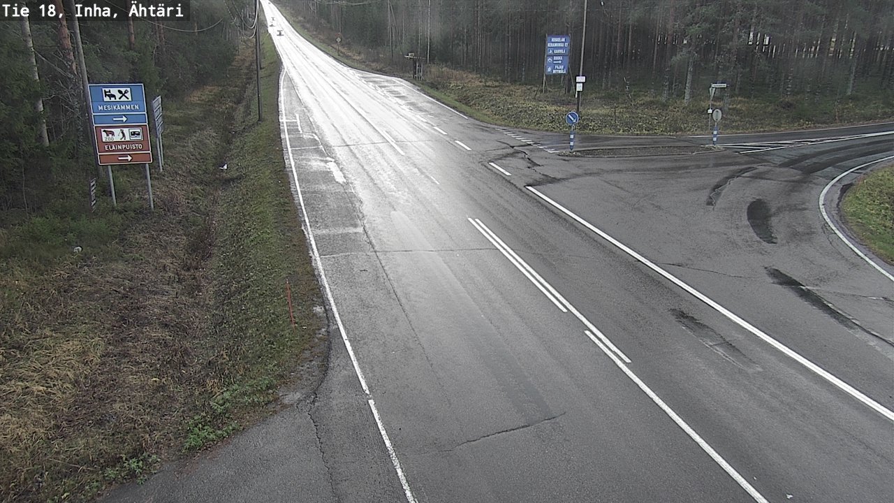 Weather Camera Image Road 18 ÄhtäriInha, Ähtäri, Etelä-Pohjanmaa