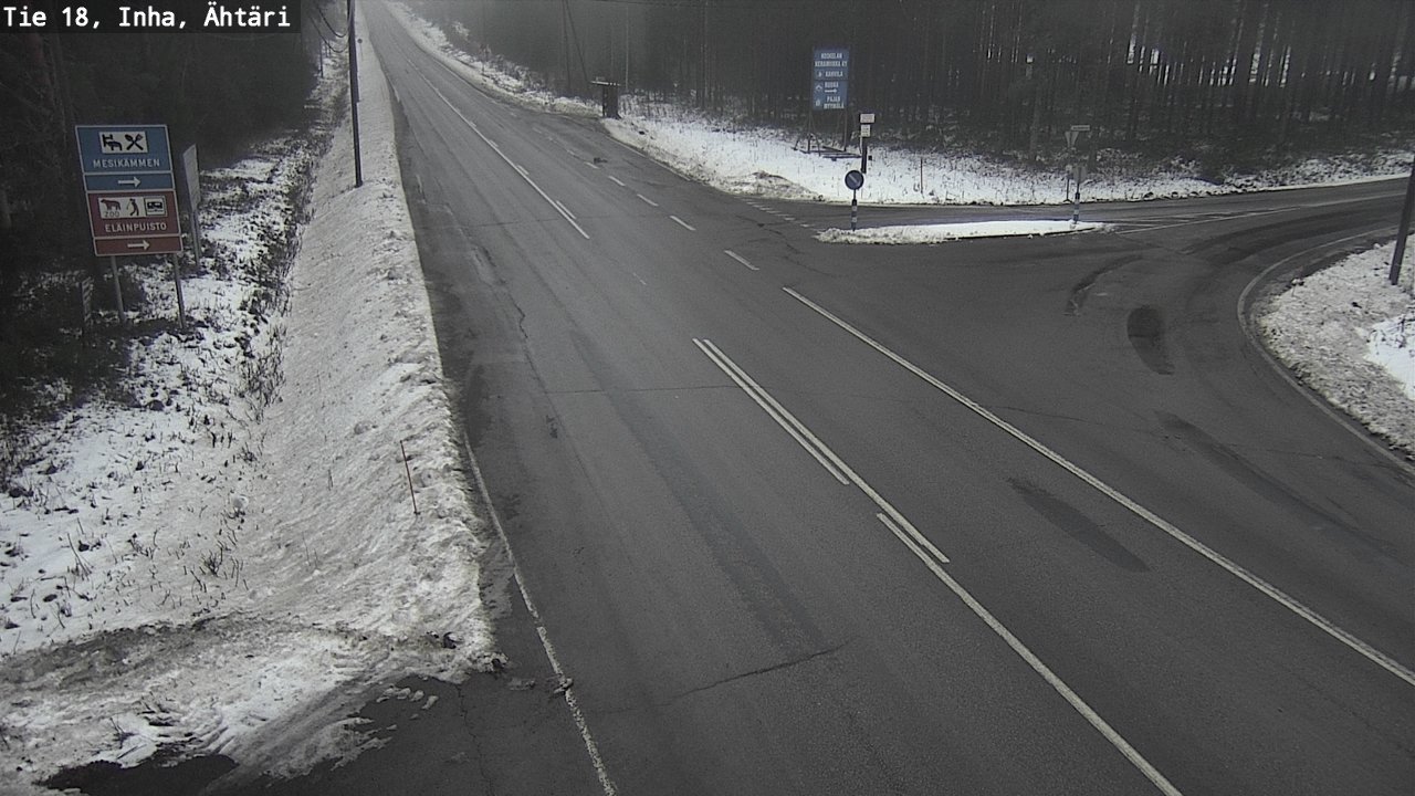 Weather Camera Image Road 18 ÄhtäriInha, Ähtäri, Etelä-Pohjanmaa