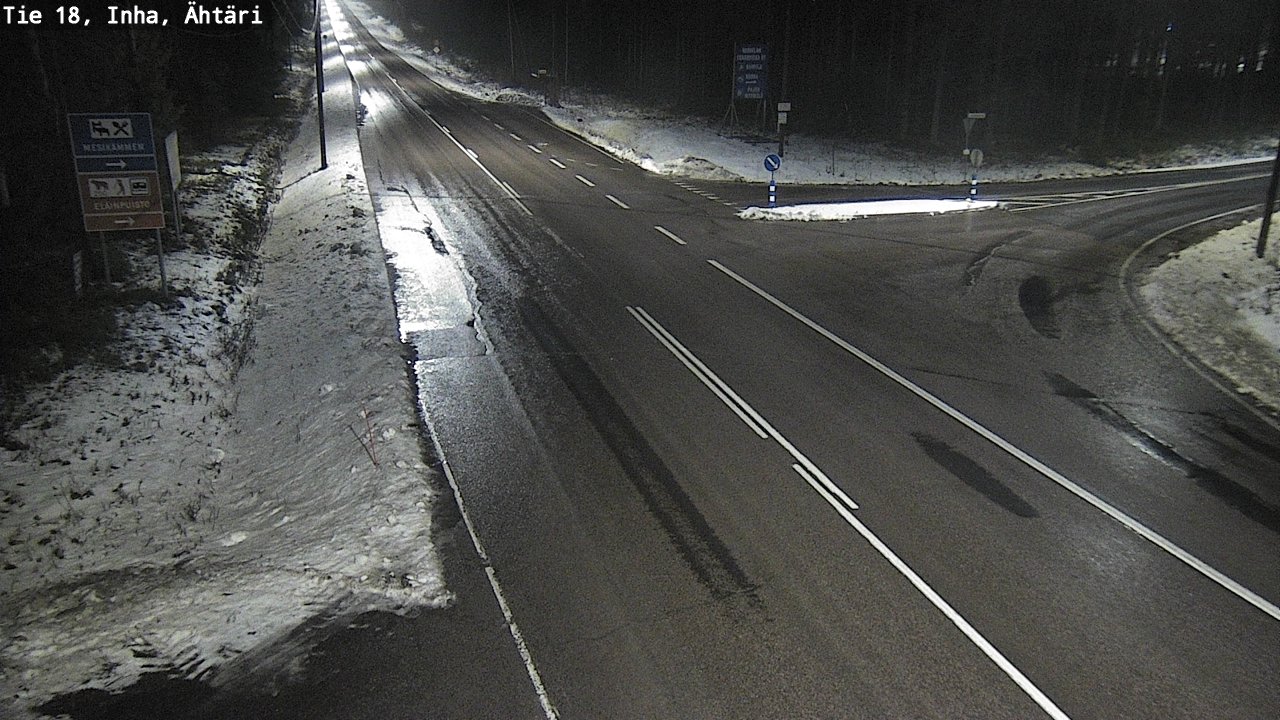 Weather Camera Image Road 18 ÄhtäriInha, Ähtäri, Etelä-Pohjanmaa