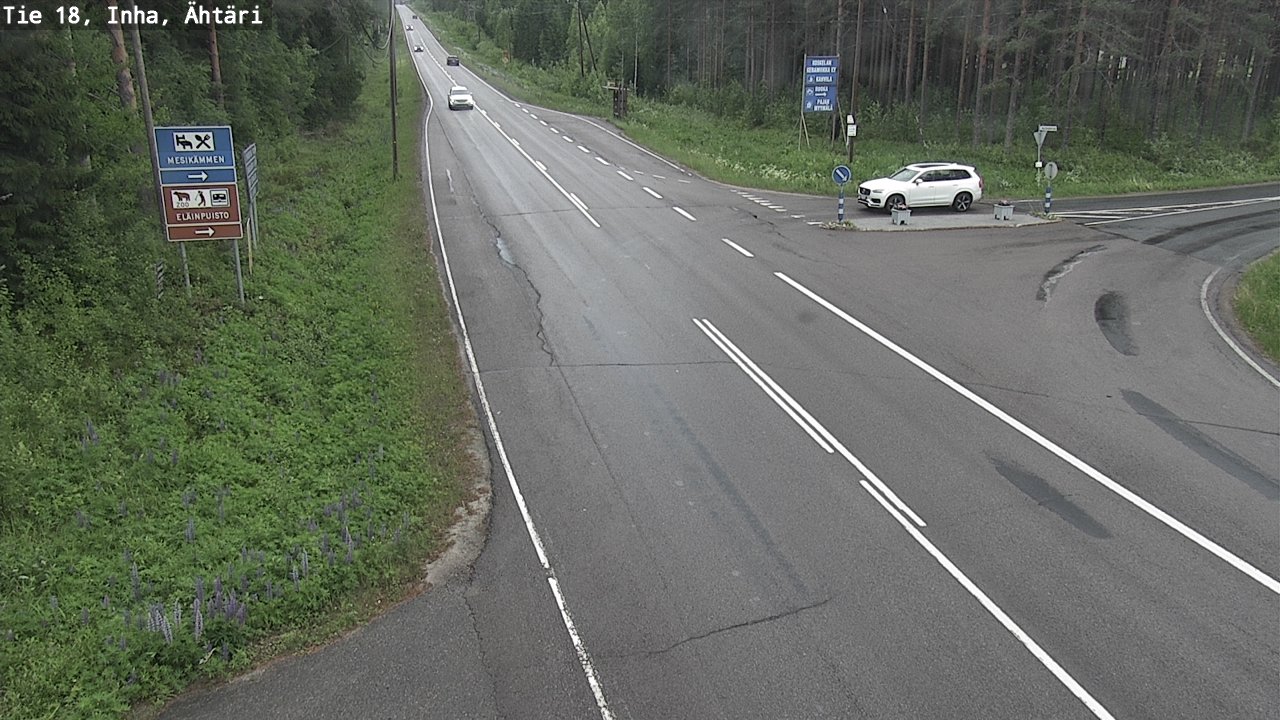 Weather Camera Image Road 18 ÄhtäriInha, Ähtäri, Etelä-Pohjanmaa