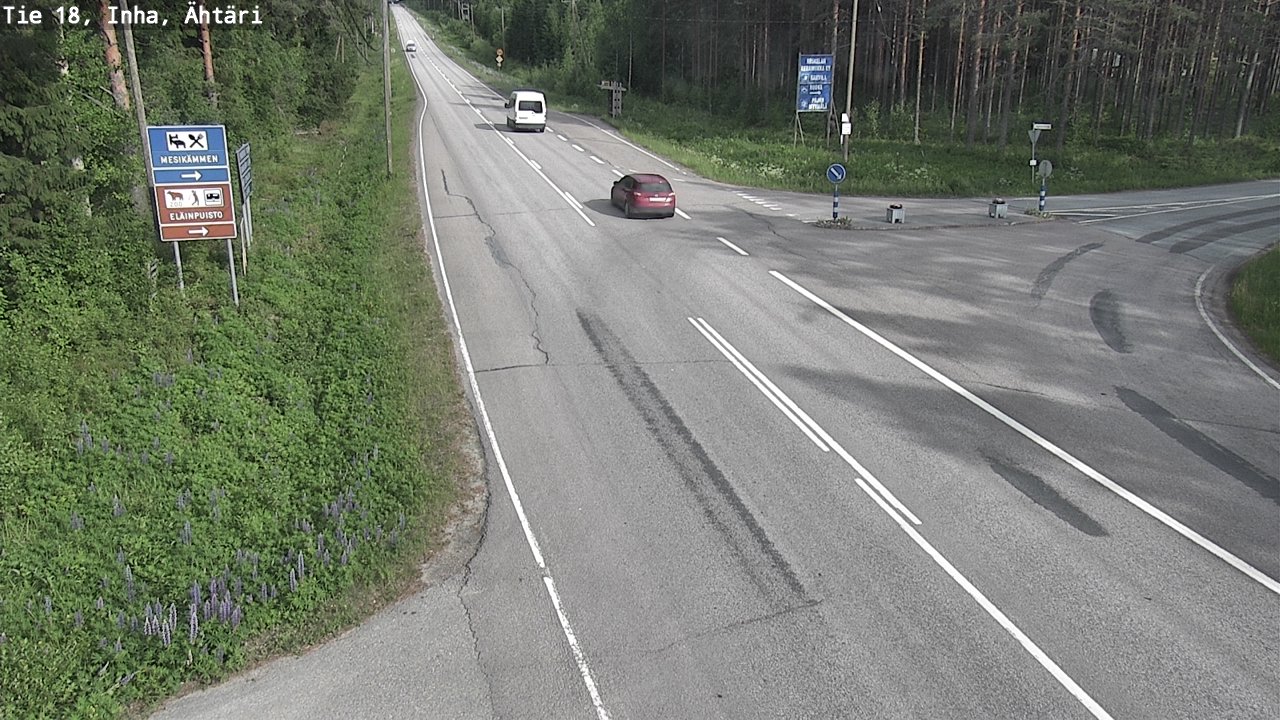 Kelikamerat Kuva Tie 18 Ähtäri, Inha, Ähtäri, Etelä-Pohjanmaa