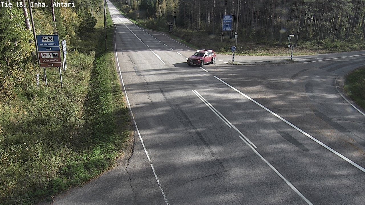 Weather Camera Image Road 18 ÄhtäriInha, Ähtäri, Etelä-Pohjanmaa