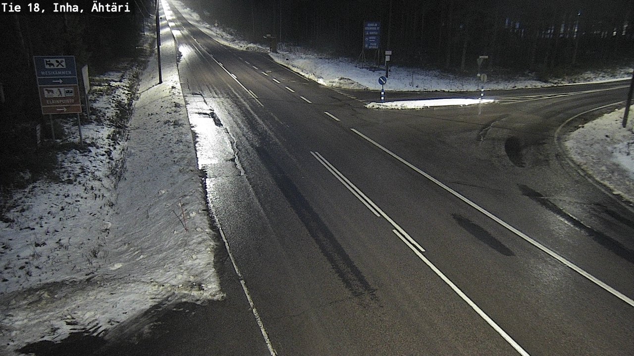 Weather Camera Image Road 18 ÄhtäriInha, Ähtäri, Etelä-Pohjanmaa