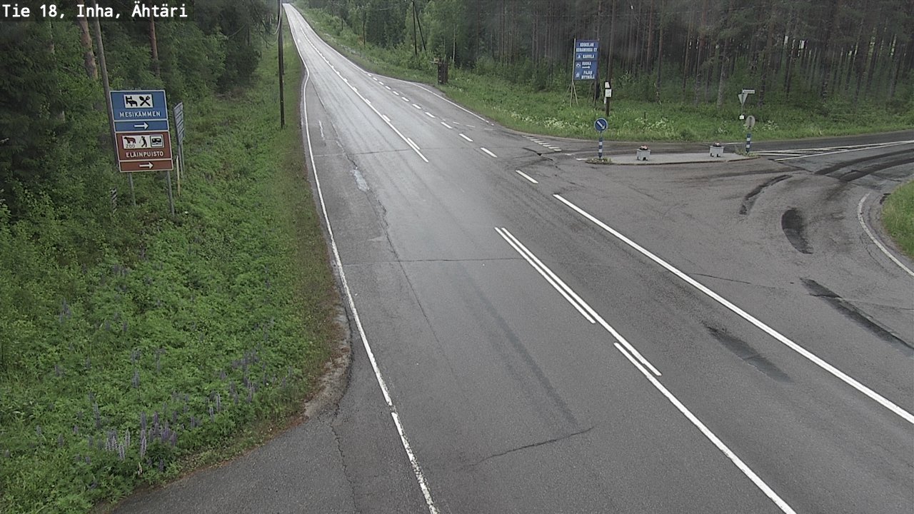 Weather Camera Image Road 18 ÄhtäriInha, Ähtäri, Etelä-Pohjanmaa