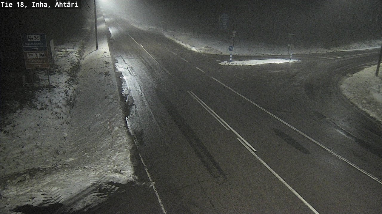 Weather Camera Image Road 18 ÄhtäriInha, Ähtäri, Etelä-Pohjanmaa