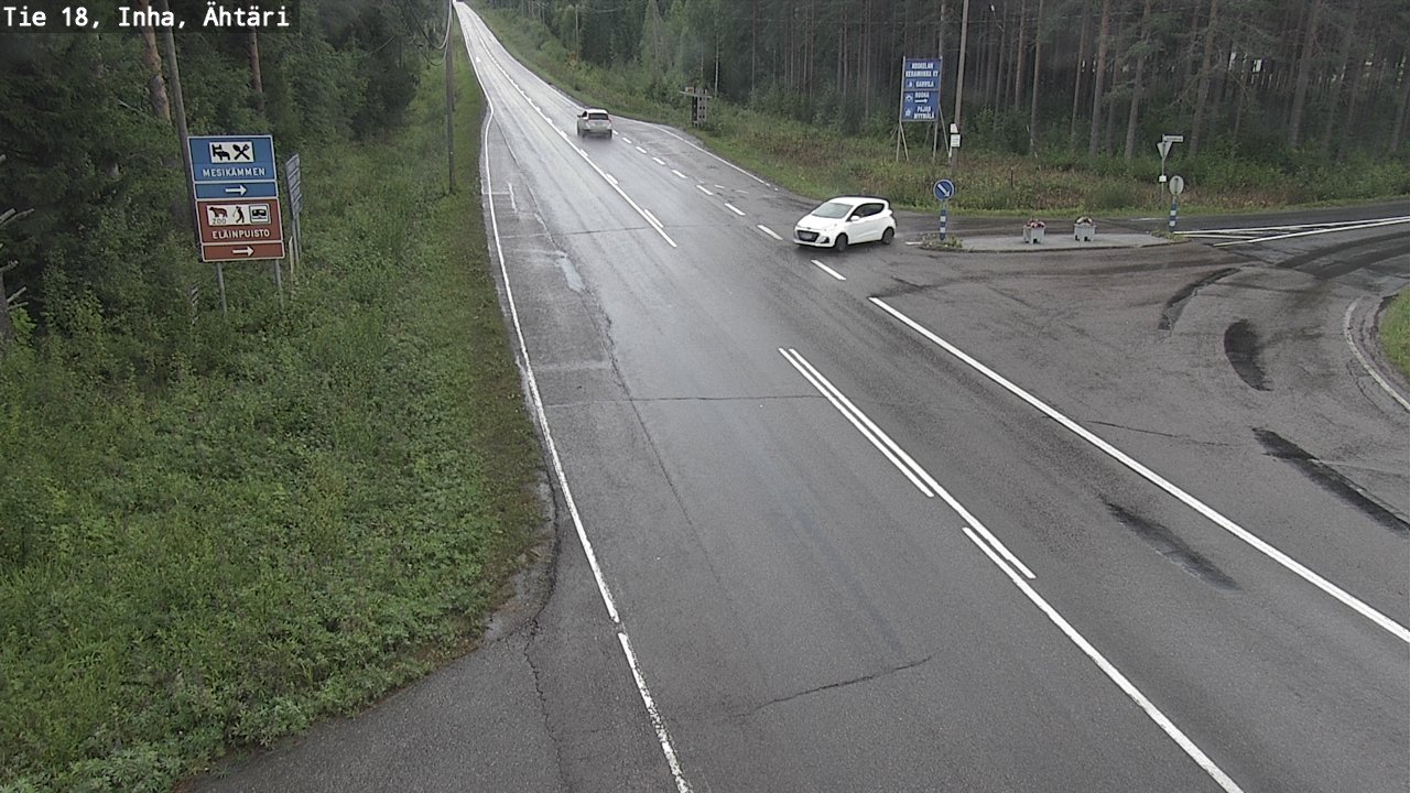 Weather Camera Image Väg 18 Etseri, Inha, Ähtäri, Etelä-Pohjanmaa