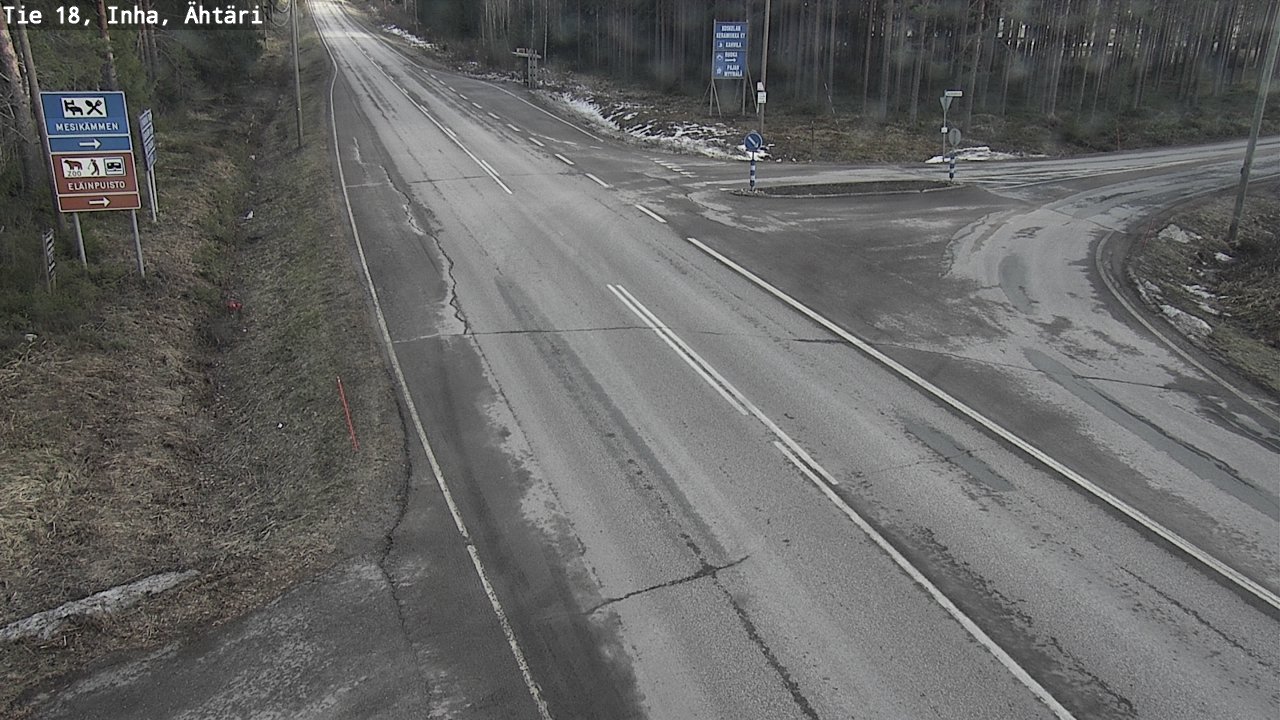 Weather Camera Image Road 18 ÄhtäriInha, Ähtäri, Etelä-Pohjanmaa