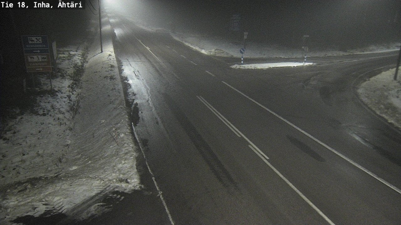 Weather Camera Image Road 18 ÄhtäriInha, Ähtäri, Etelä-Pohjanmaa