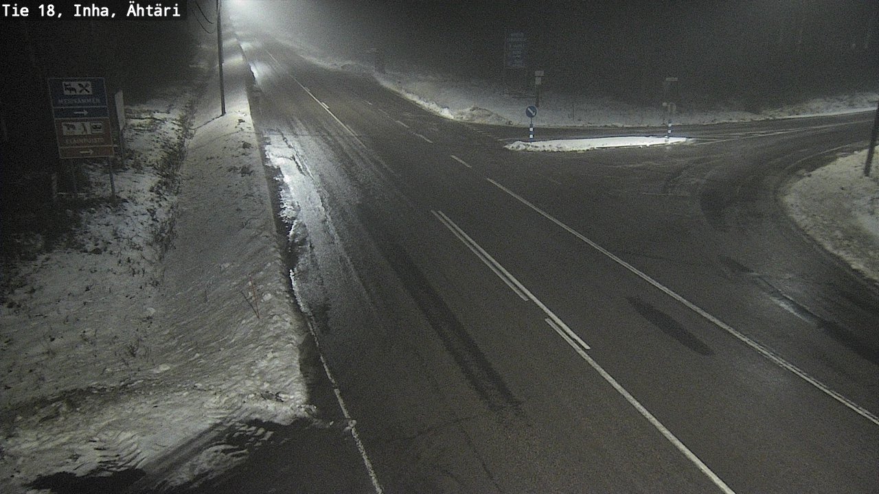 Weather Camera Image Road 18 ÄhtäriInha, Ähtäri, Etelä-Pohjanmaa