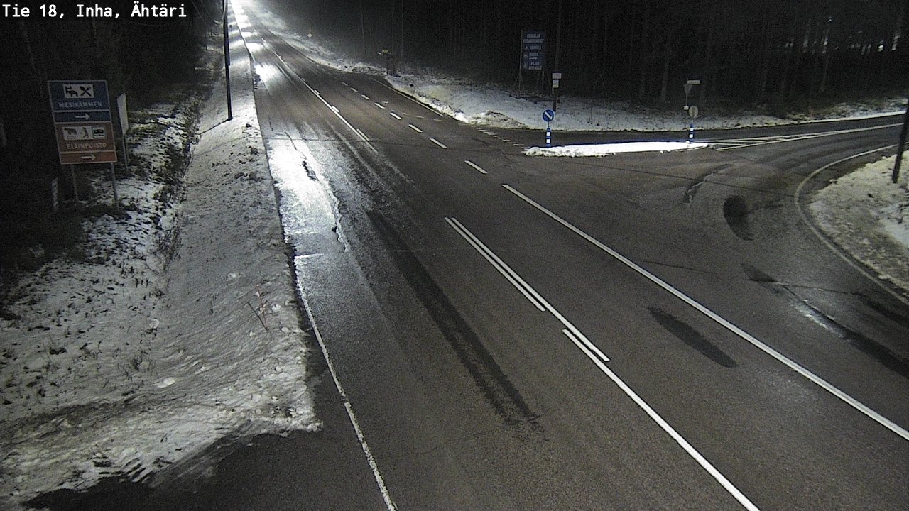 Weather Camera Image Road 18 ÄhtäriInha, Ähtäri, Etelä-Pohjanmaa