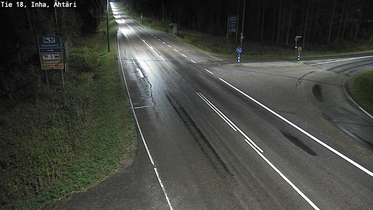 Weather Camera Image Väg 18 Etseri, Inha, Ähtäri, Etelä-Pohjanmaa