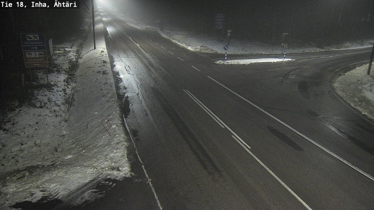 Weather Camera Image Road 18 ÄhtäriInha, Ähtäri, Etelä-Pohjanmaa