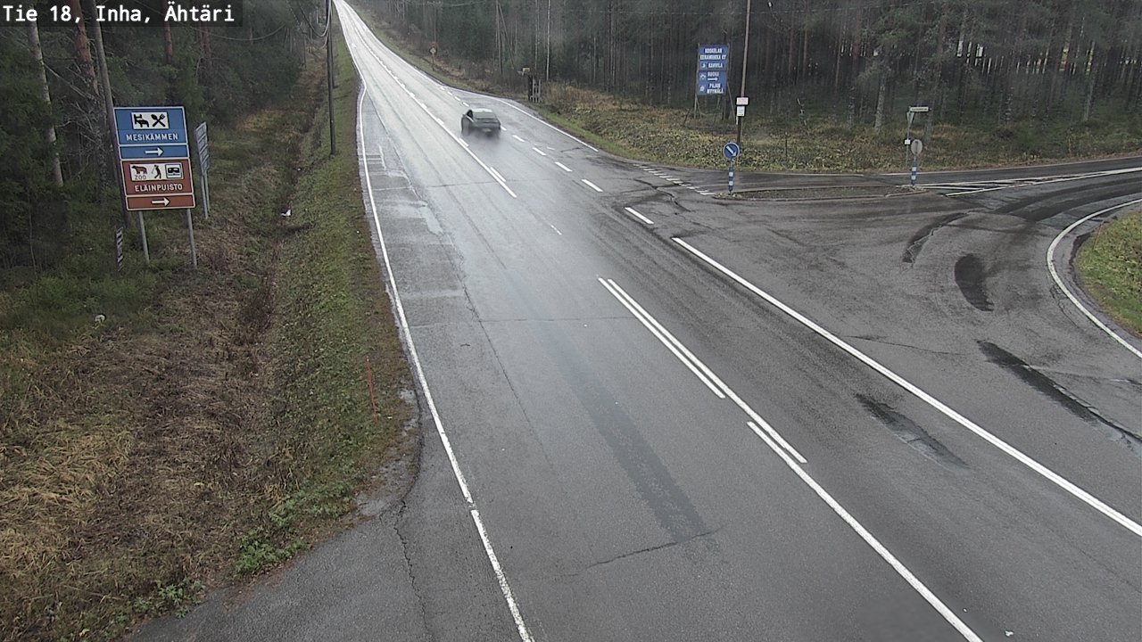 Weather Camera Image Road 18 ÄhtäriInha, Ähtäri, Etelä-Pohjanmaa