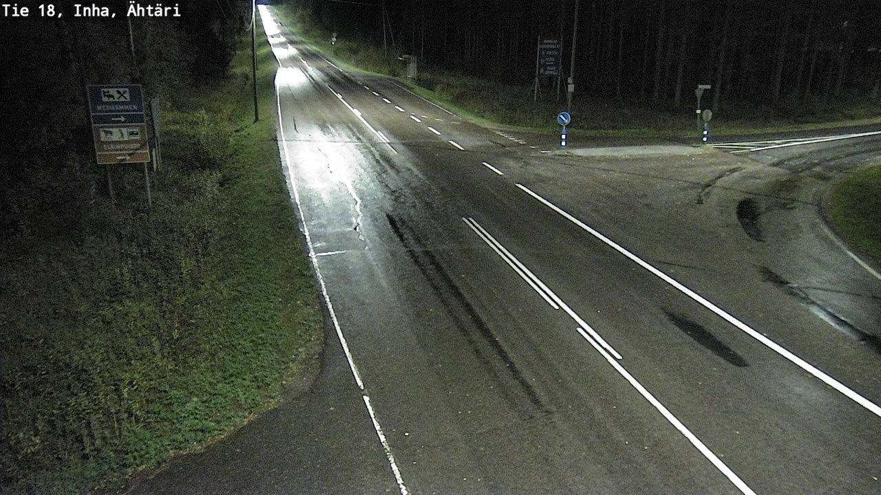 Weather Camera Image Väg 18 Etseri, Inha, Ähtäri, Etelä-Pohjanmaa