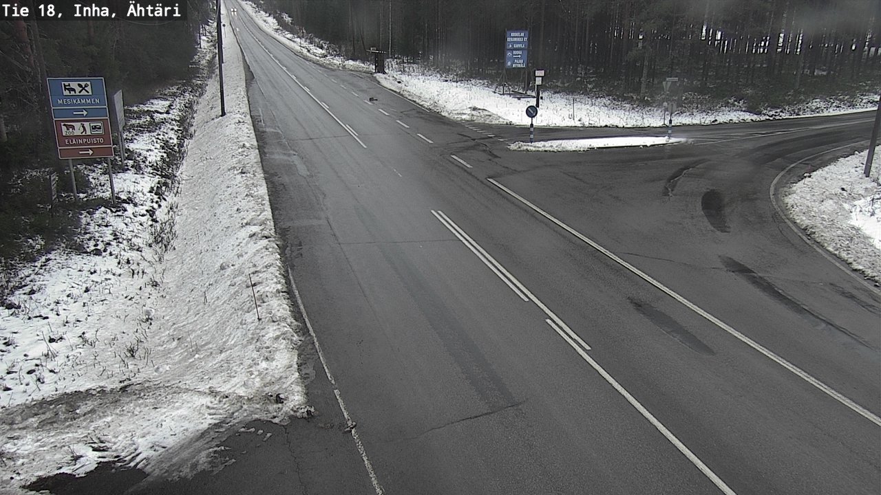 Weather Camera Image Road 18 ÄhtäriInha, Ähtäri, Etelä-Pohjanmaa