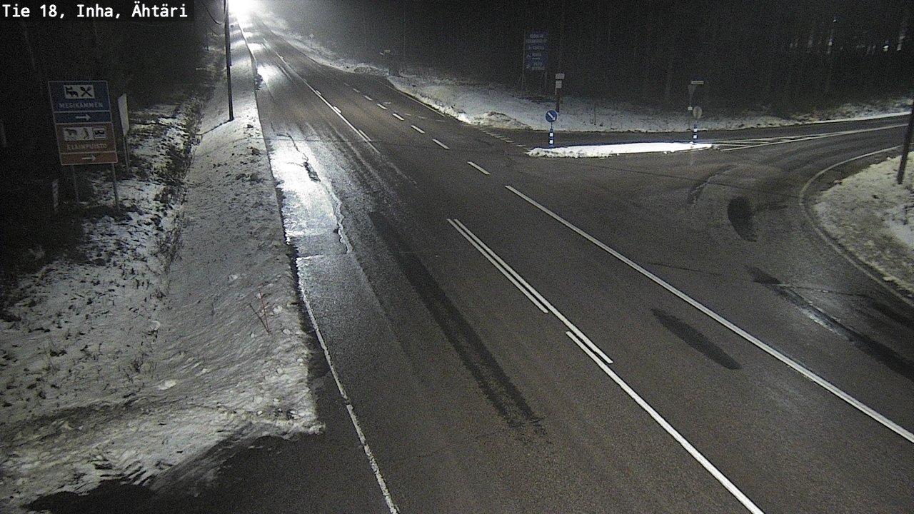 Weather Camera Image Road 18 ÄhtäriInha, Ähtäri, Etelä-Pohjanmaa