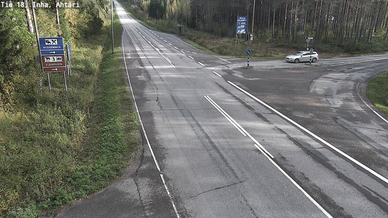Weather Camera Image Väg 18 Etseri, Inha, Ähtäri, Etelä-Pohjanmaa