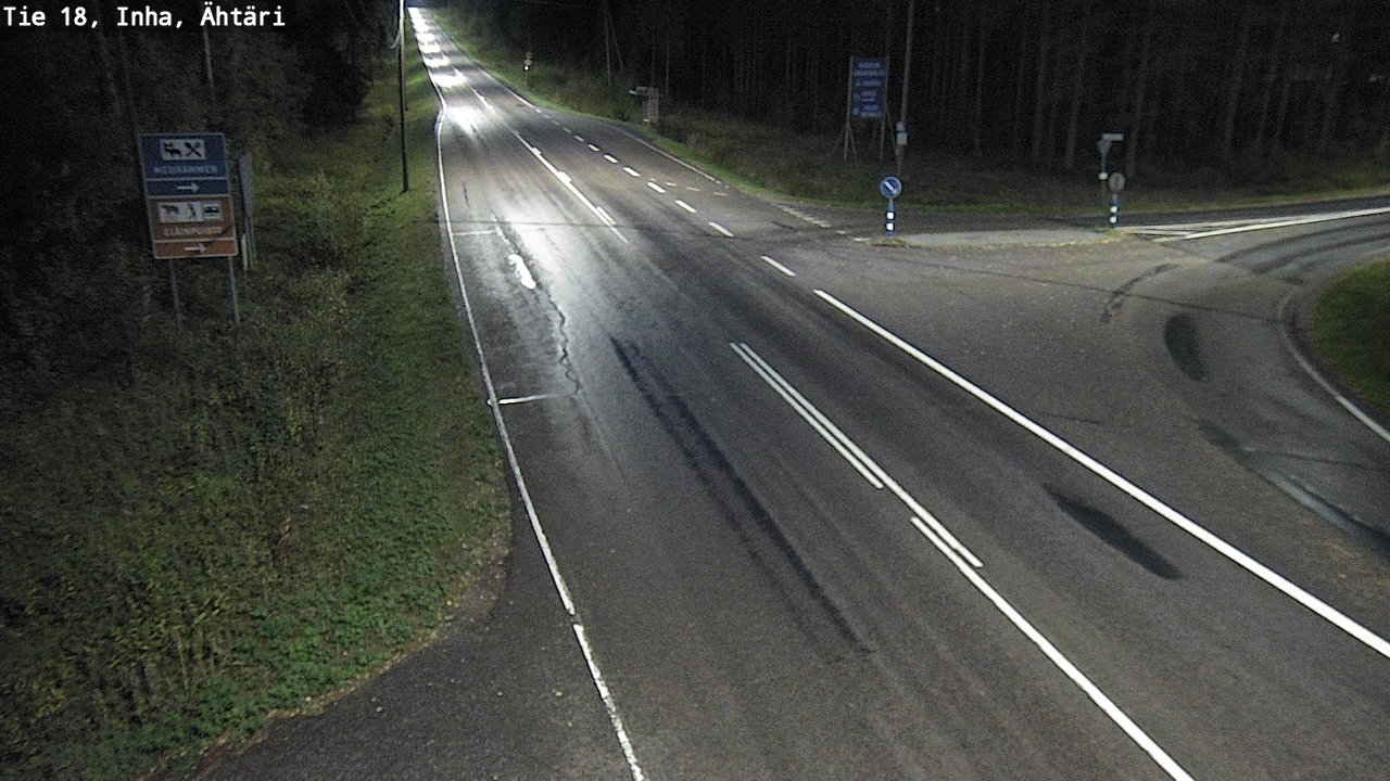 Weather Camera Image Väg 18 Etseri, Inha, Ähtäri, Etelä-Pohjanmaa