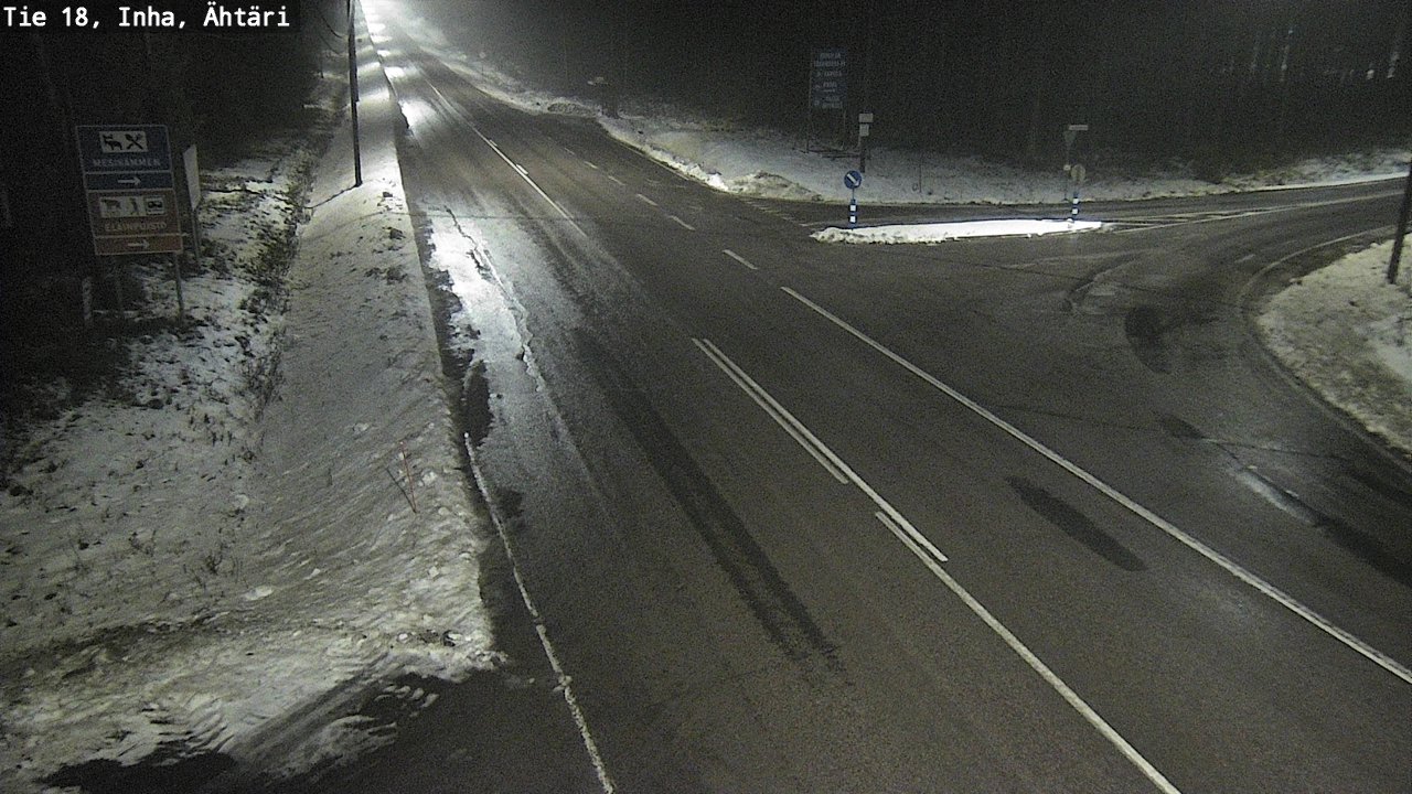 Weather Camera Image Road 18 ÄhtäriInha, Ähtäri, Etelä-Pohjanmaa