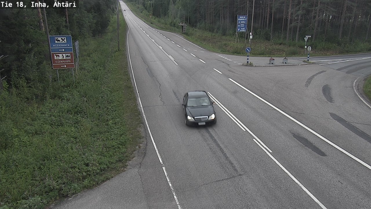 Weather Camera Image Väg 18 Etseri, Inha, Ähtäri, Etelä-Pohjanmaa