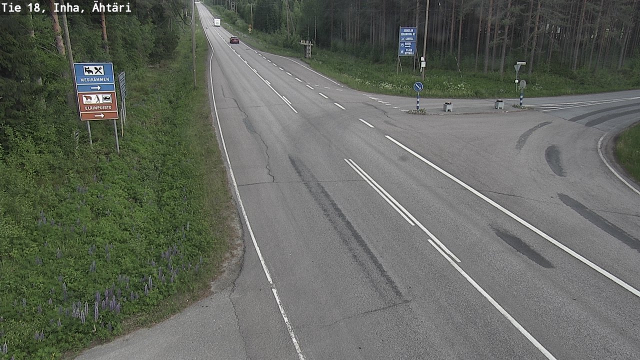 Kelikamerat Kuva Tie 18 Ähtäri, Inha, Ähtäri, Etelä-Pohjanmaa