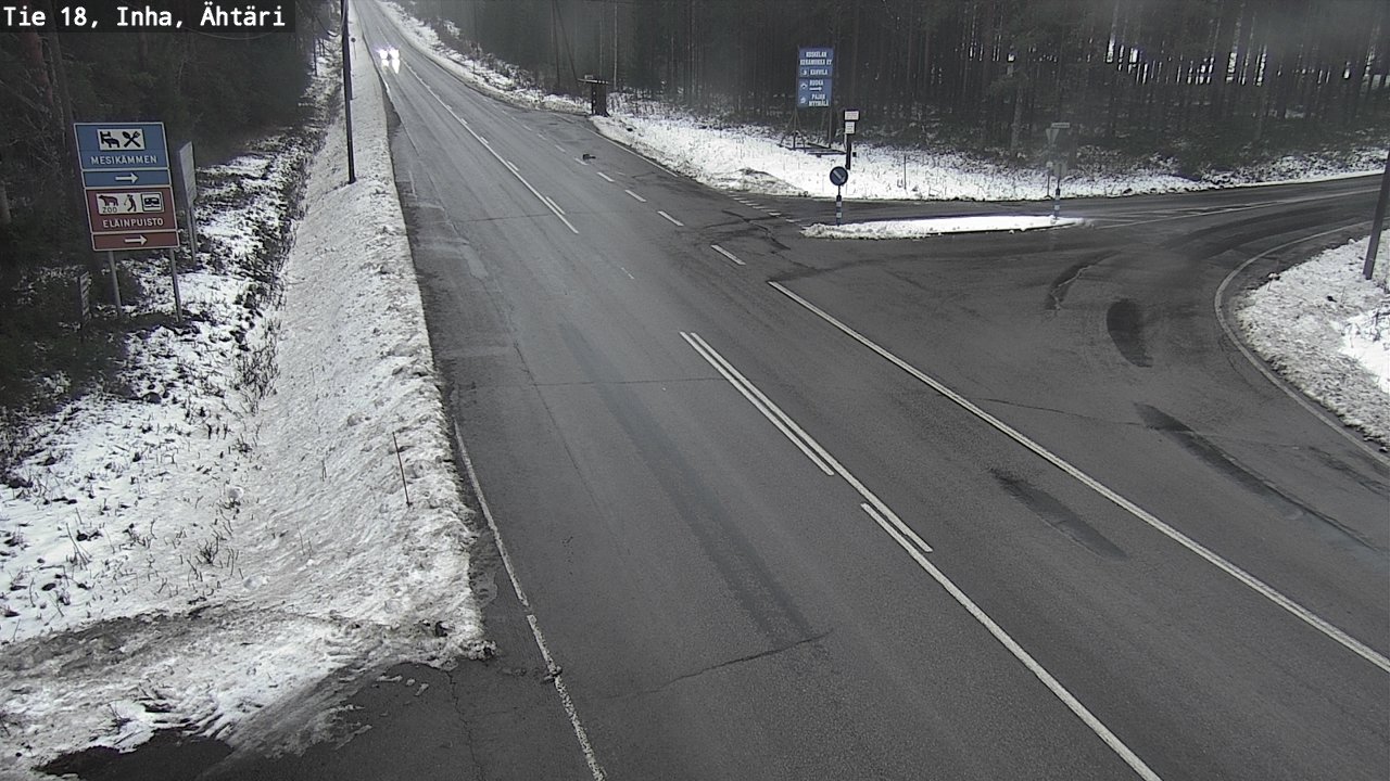 Weather Camera Image Road 18 ÄhtäriInha, Ähtäri, Etelä-Pohjanmaa
