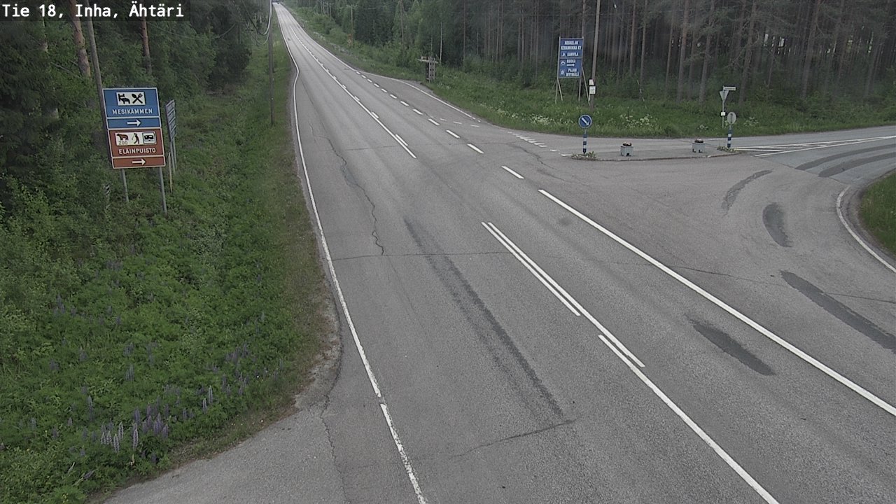 Kelikamerat Kuva Tie 18 Ähtäri, Inha, Ähtäri, Etelä-Pohjanmaa