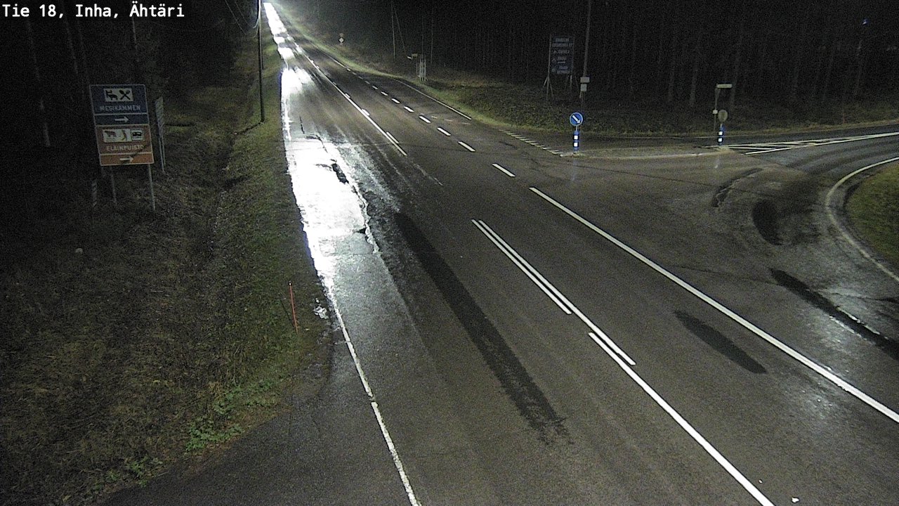 Weather Camera Image Road 18 ÄhtäriInha, Ähtäri, Etelä-Pohjanmaa