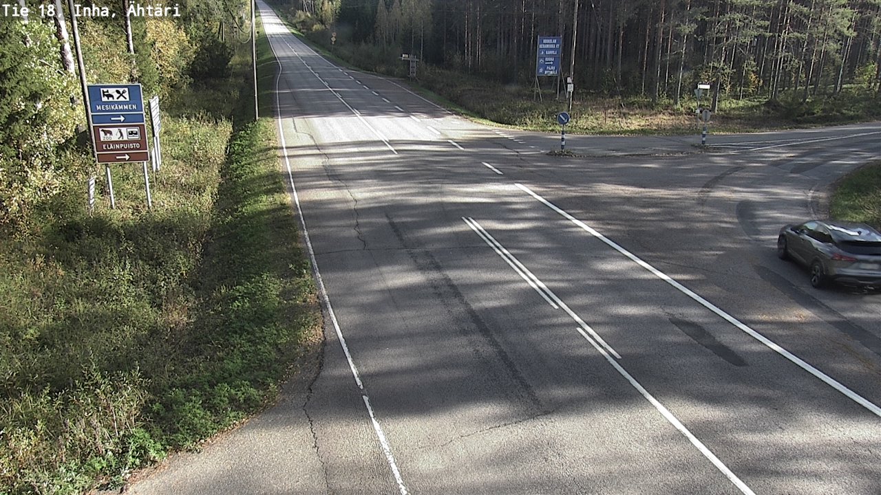 Weather Camera Image Road 18 ÄhtäriInha, Ähtäri, Etelä-Pohjanmaa