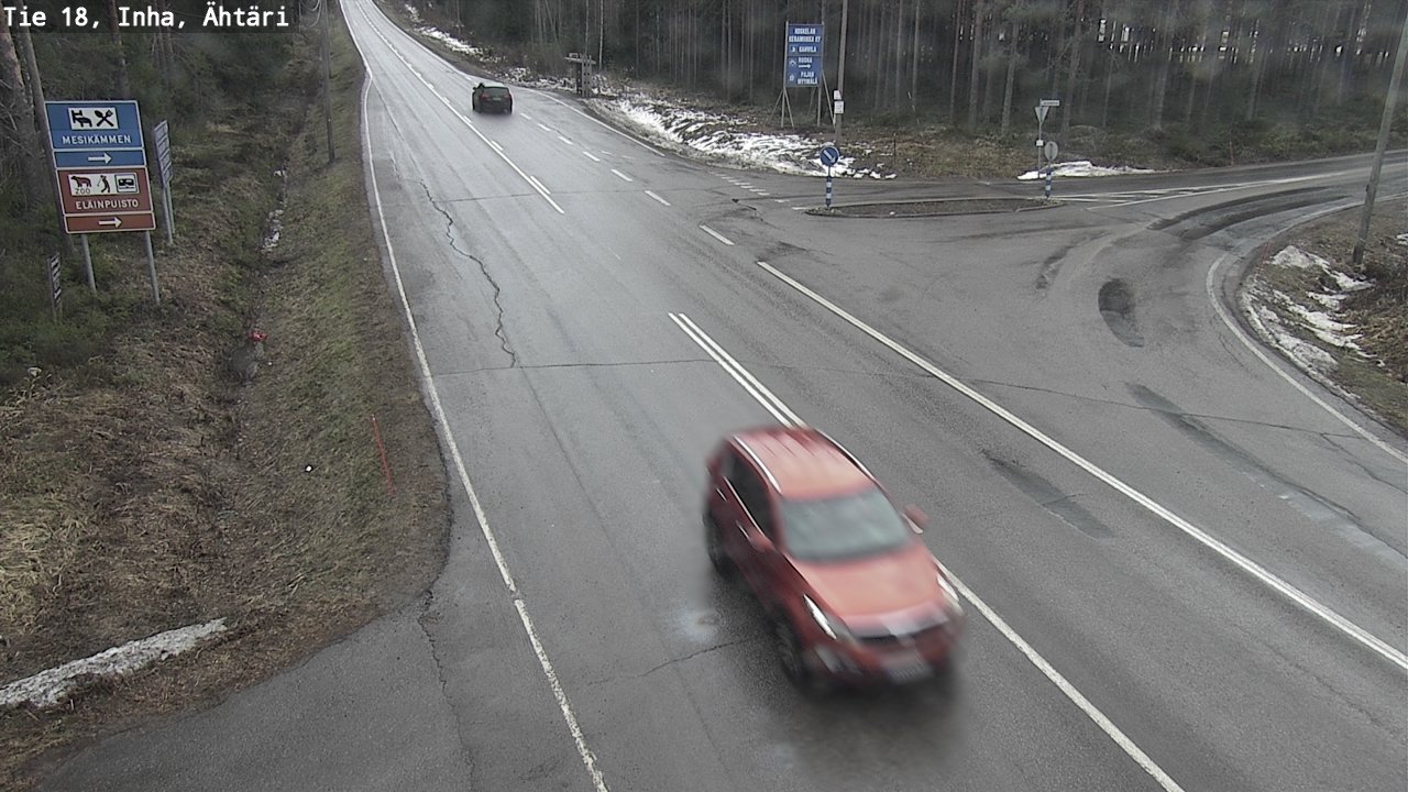 Weather Camera Image Road 18 ÄhtäriInha, Ähtäri, Etelä-Pohjanmaa
